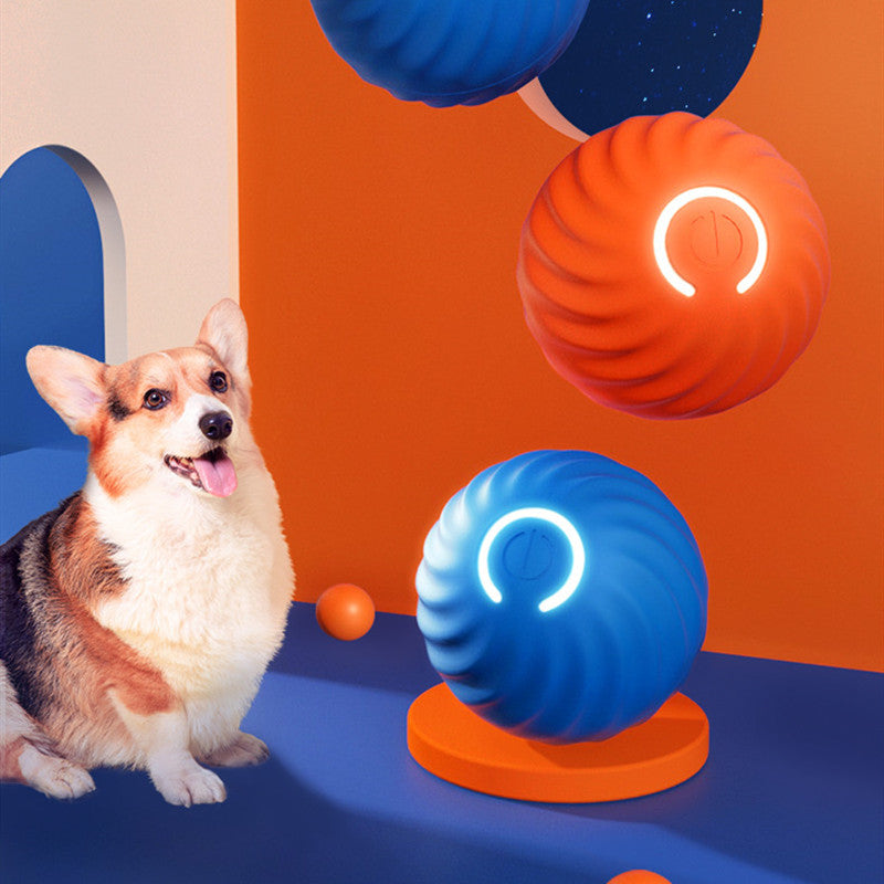 Durable Rubber Bite Resistant Pet Chew Ball Toy