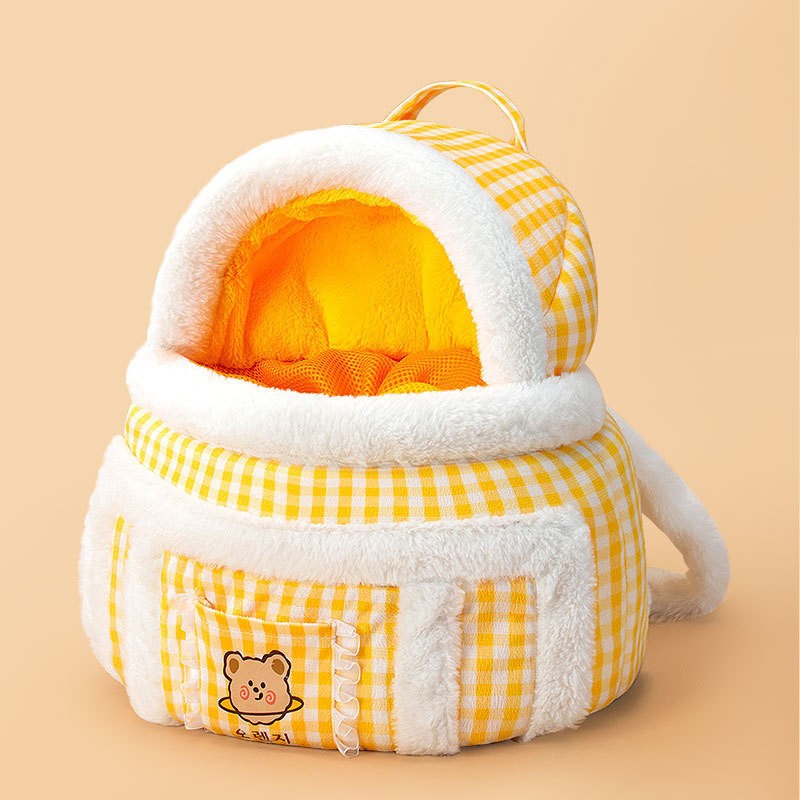 Animal Shaped Pet Diaper Shoulder Backpack Carrier Bag