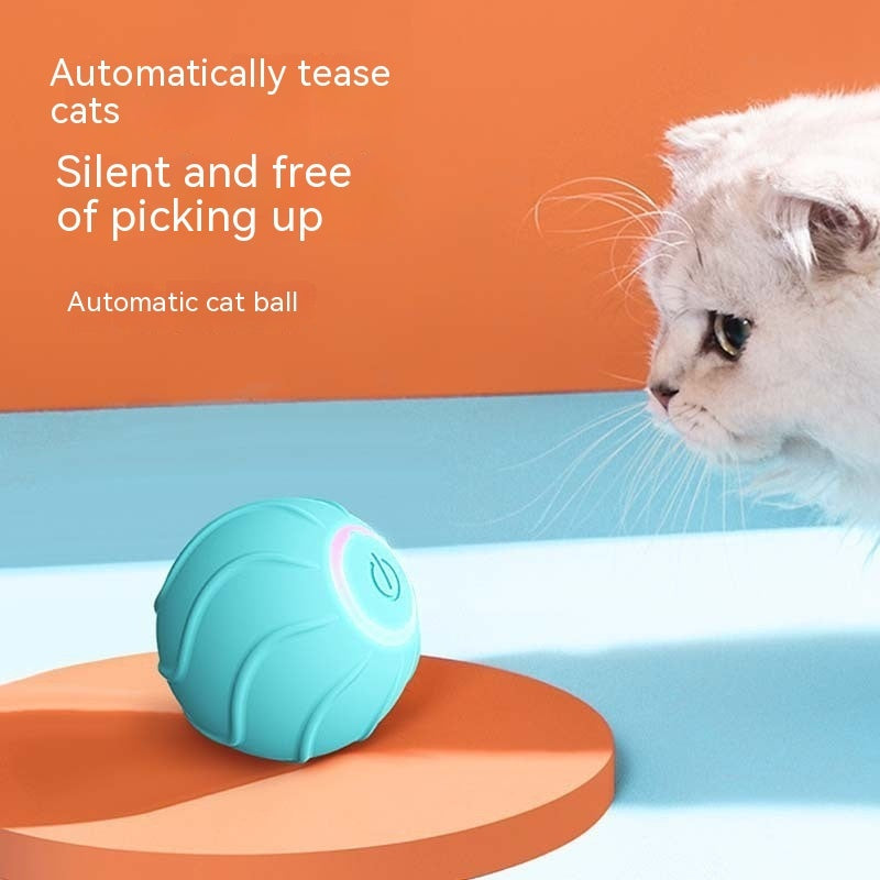 Smart Automatic Rolling Interactive Pet Ball Toy