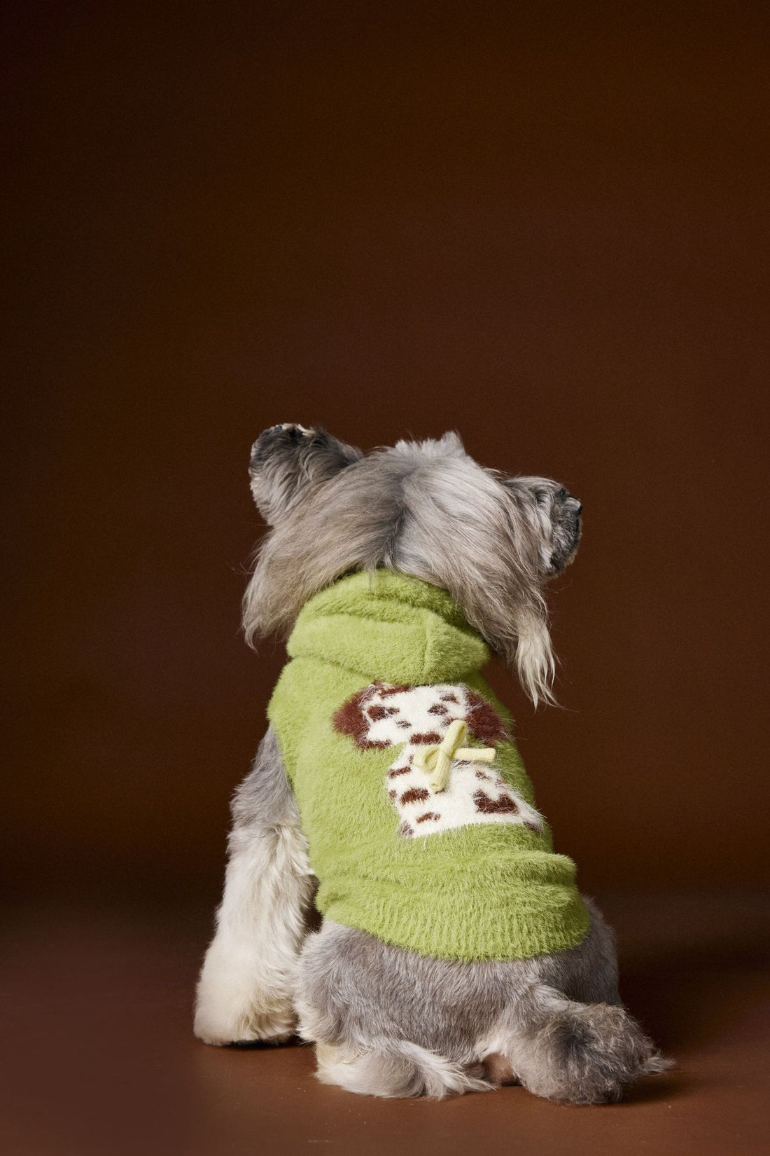 Spotted Pet Hooded Sleeveless Sweater Vest Cozy Wear