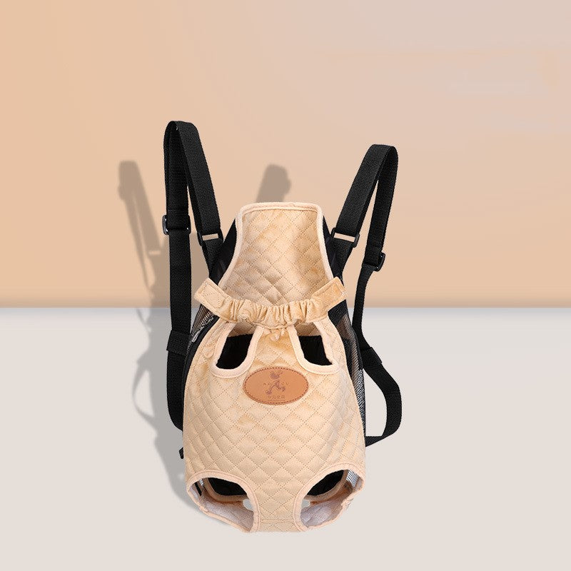 Portable Pet Backpack Spring Travel Carrier Bag