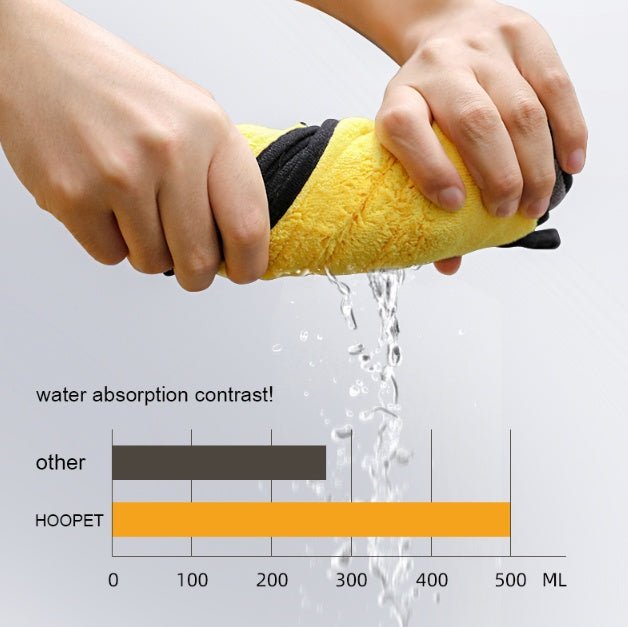 Absorbent Pet Bath Towel Quick Dry Microfiber Pet Supplies