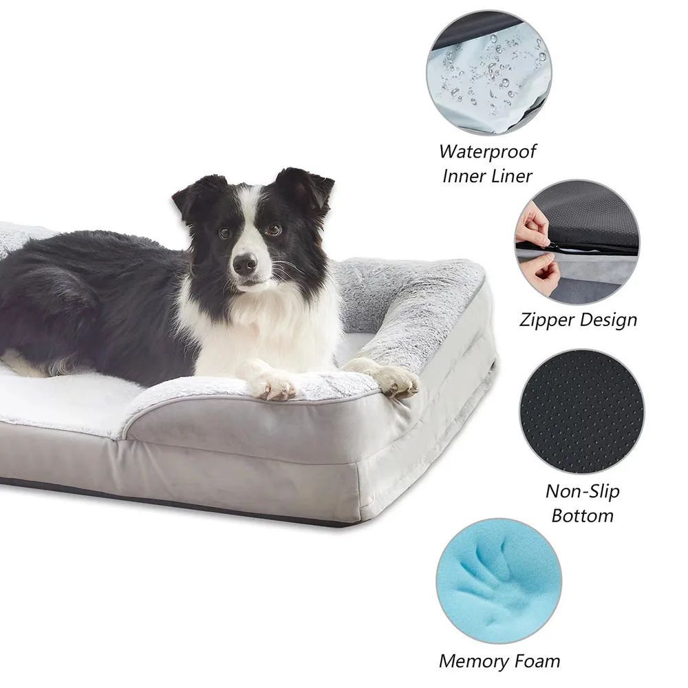 Waterproof Pet Bed Sofa Mat For Medium Large Pets