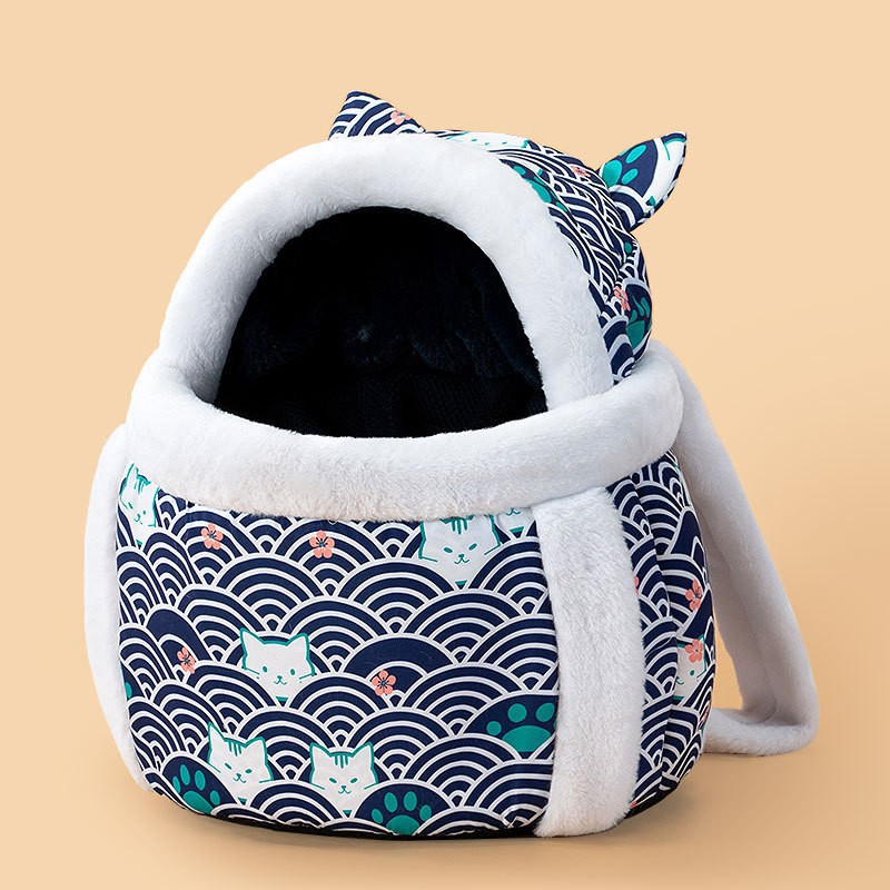 Animal Shaped Pet Diaper Shoulder Backpack Carrier Bag