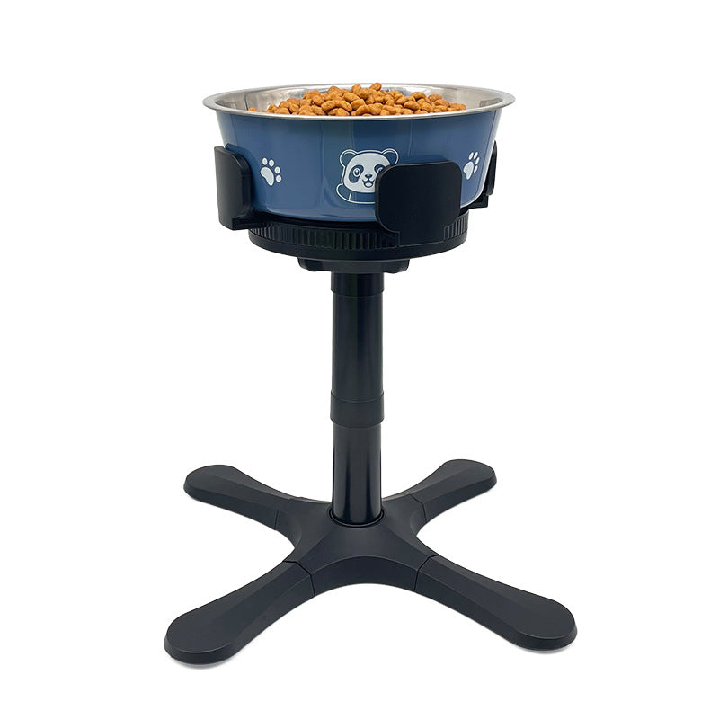 Pet Adjustable Elevated Anti-Tumble Feeding Bowl Bracket