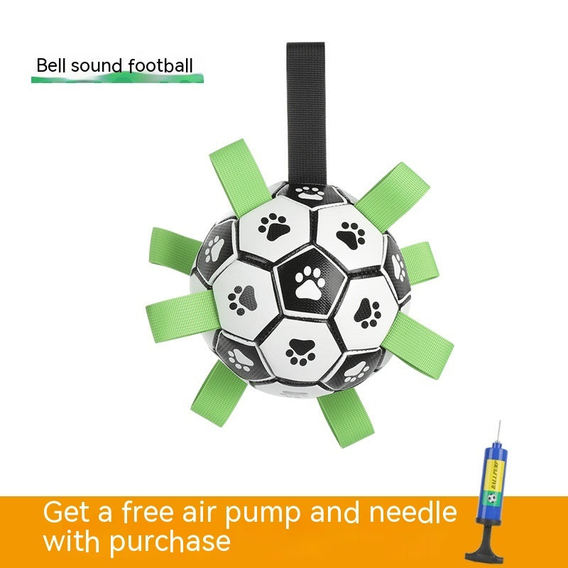 Interactive Football Pet Toy Outdoor Training Chew Ball