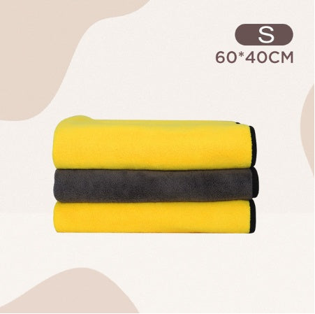 Absorbent Pet Bath Towel Quick Dry Microfiber Pet Supplies