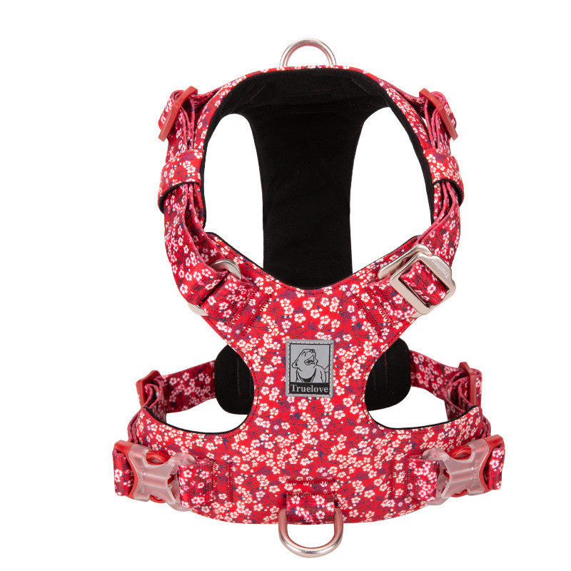 Fashion Personality Pet Chest Strap Pull Resistant Harness