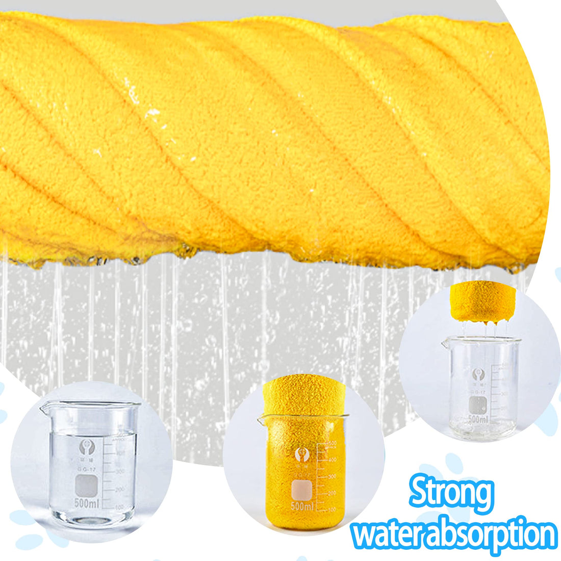 Super Absorbent Pet Drying Towel Quick Dry Microfiber Pet Robe
