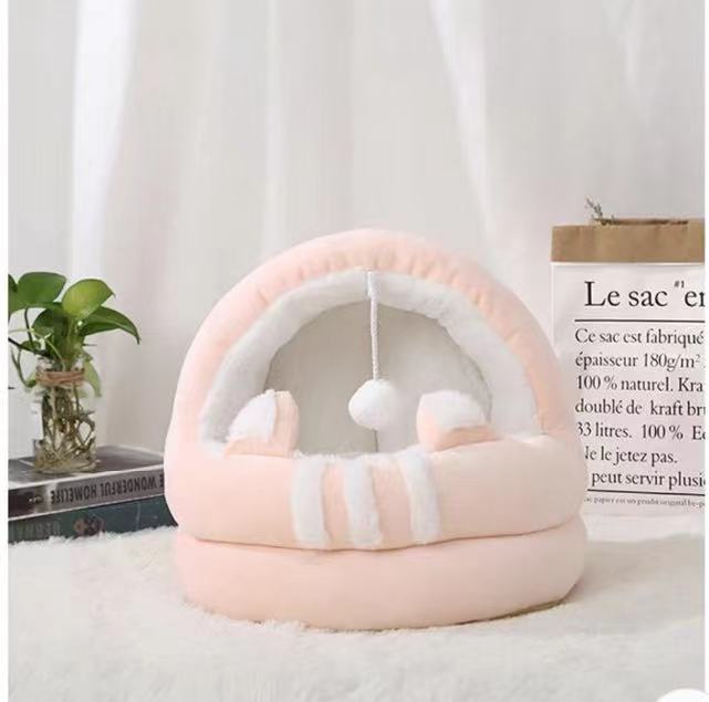 Semi-Enclosed Cool Summer Pet Nest Bed