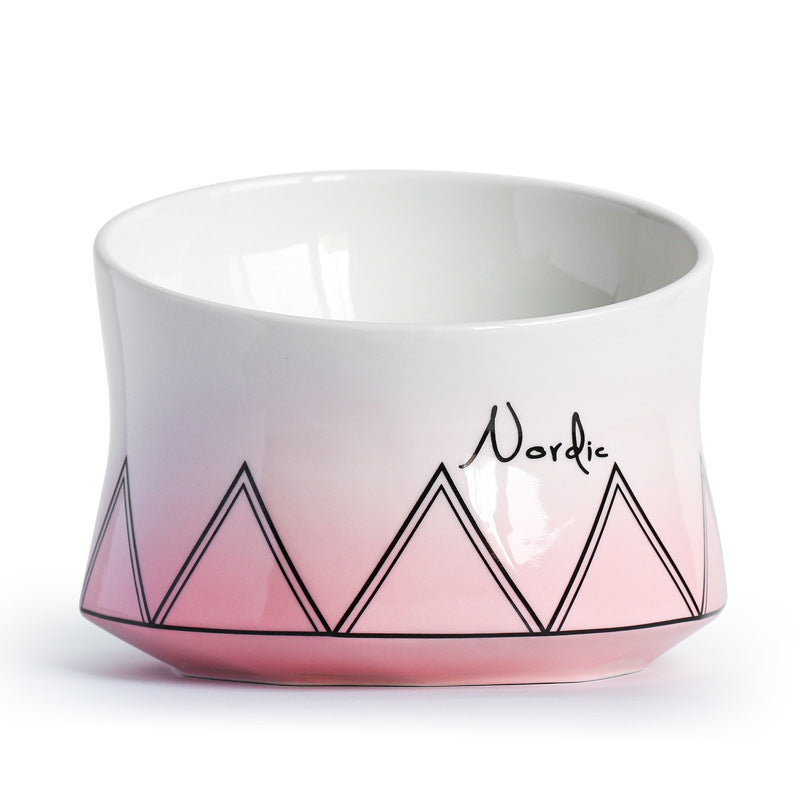 Pet Ceramic Feeding Bowl For Pets