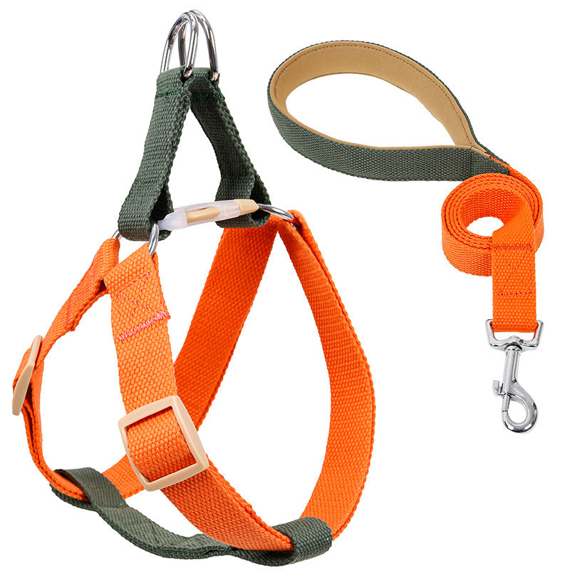 Colorful Pet Drawstring Vest Style Retractable Leash