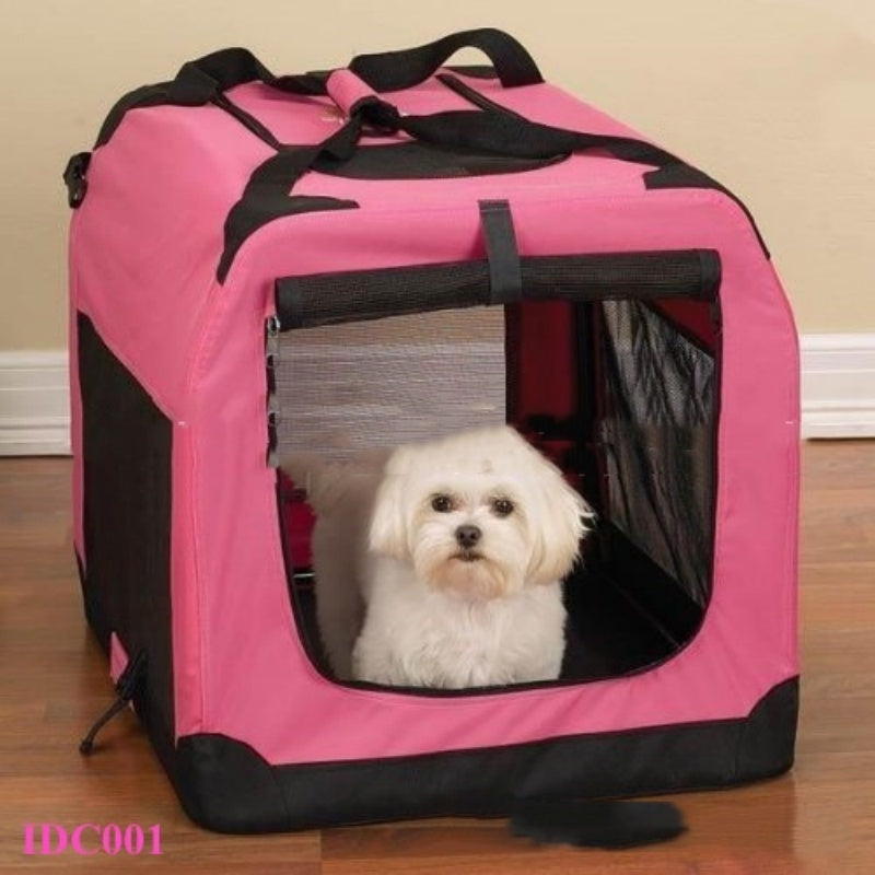 Foldable Pet Outdoor Backpack Portable Cage Carrier Bag