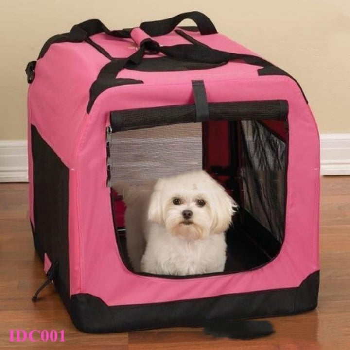 Foldable Pet Outdoor Backpack Portable Cage Carrier Bag