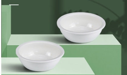 Pet Ceramic Elevated Cervical Spine Support Feeding Bowl