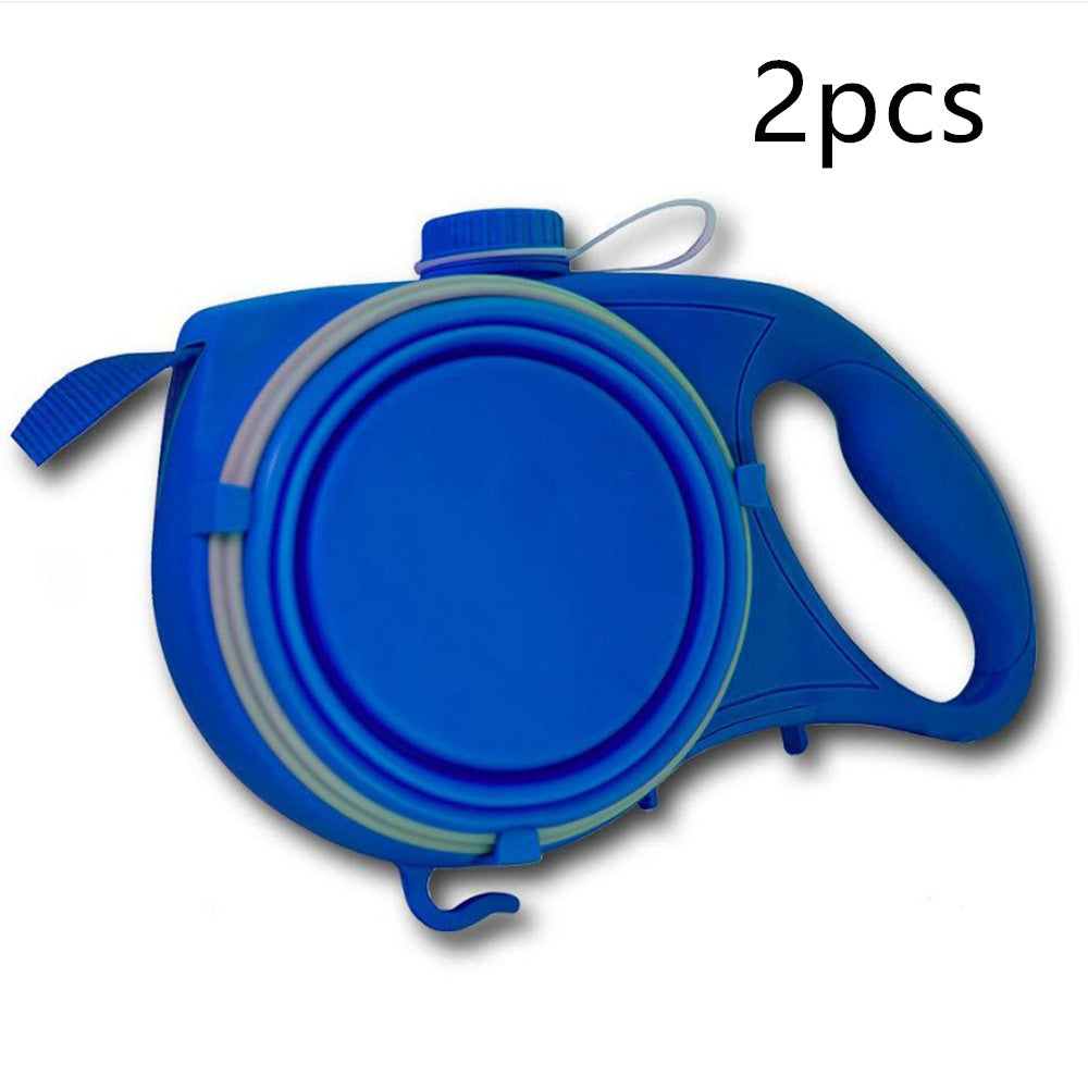 Automatic Retractable Pet Leash Multifunctional Portable Walking Tool