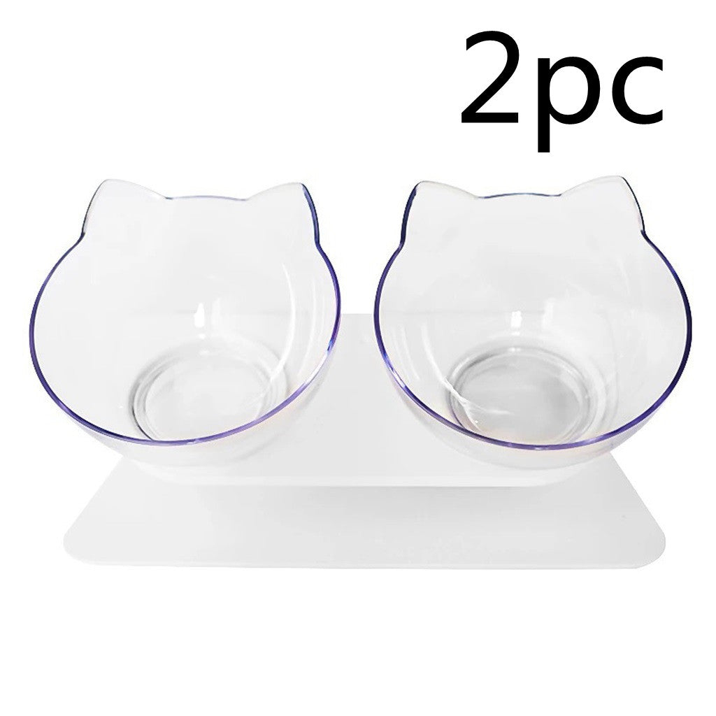 Pet Adjustable Elevated Feeding Bowl Stand