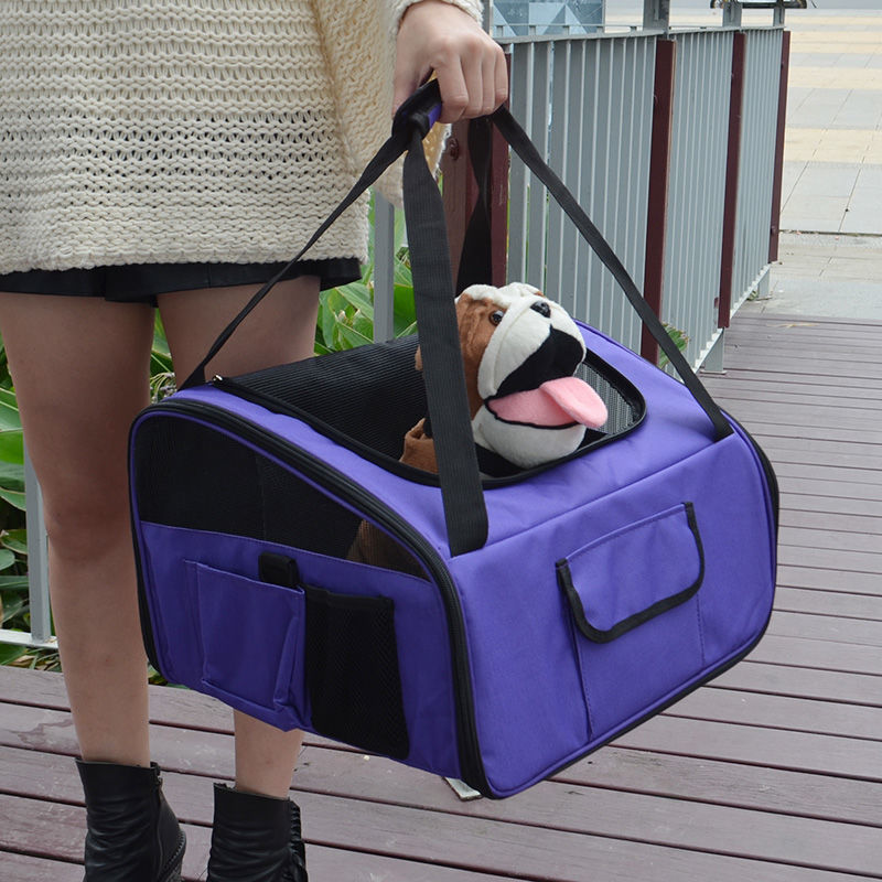 Portable Pet Diaper Backpack Travel Carrier Bag