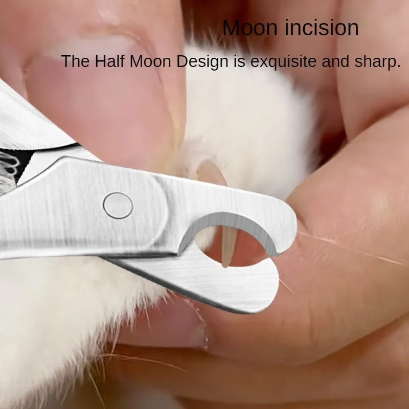 Professional Pet Nail Clipper Safety Stainless Steel Grooming Tool