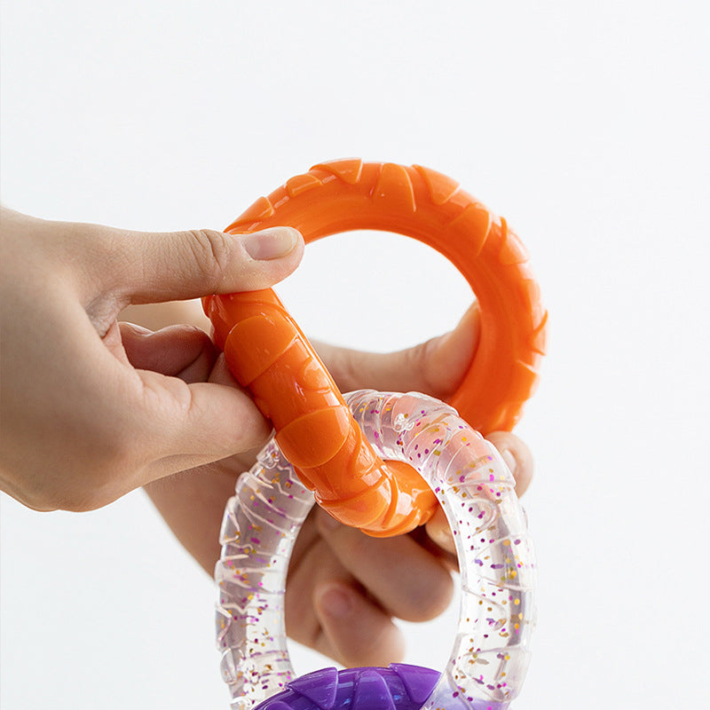 Floating Water Flying Disc Ring Durable Interactive Pet Toy