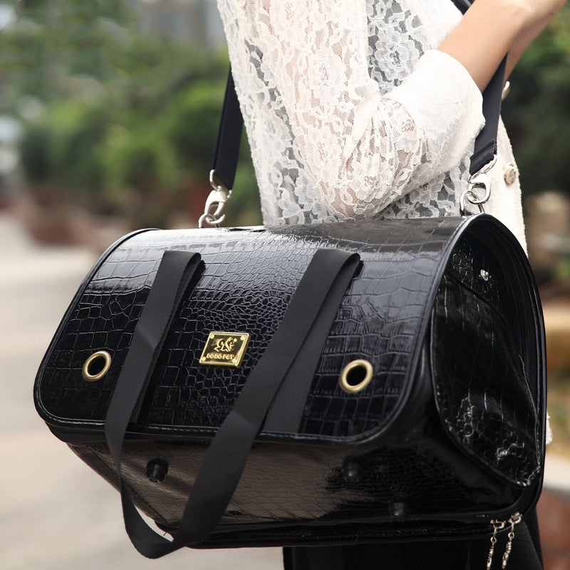 Portable Pet Shoulder Backpack Travel Carrier Bag