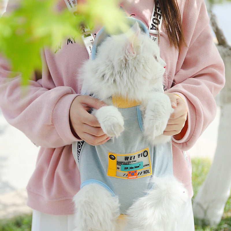 Portable Pet Backpack Shoulder Carrier Travel Bag