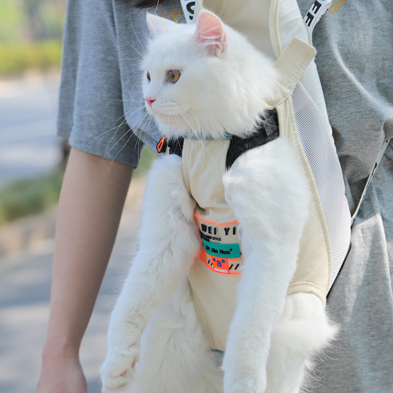 Portable Pet Backpack Shoulder Carrier Travel Bag