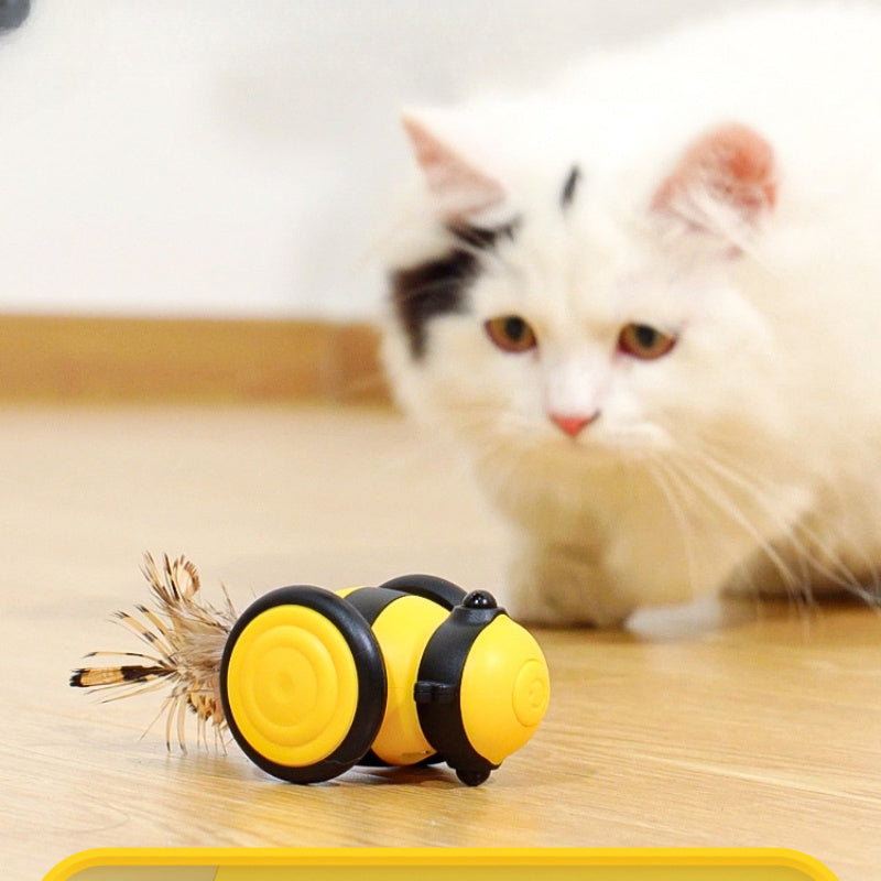Electric Interactive Moving Pet Teaser Toy