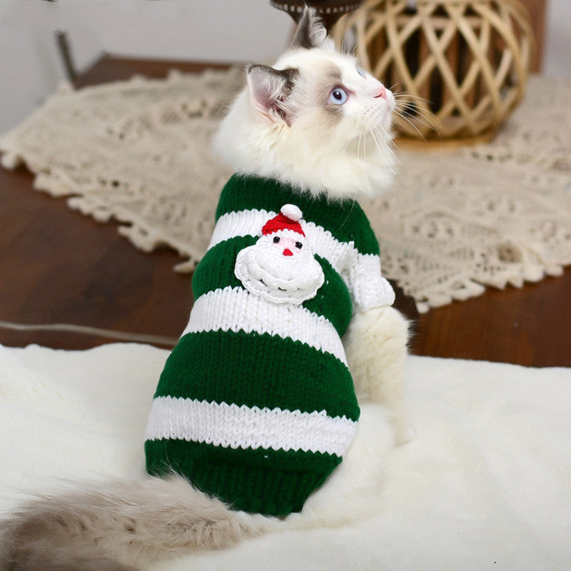 Warm Pet Sweater Cozy Indoor Comfort Apparel