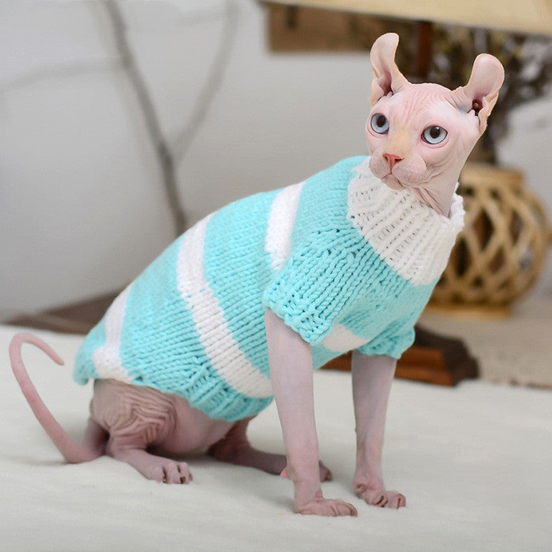 Warm Pet Sweater Cozy Indoor Comfort Apparel