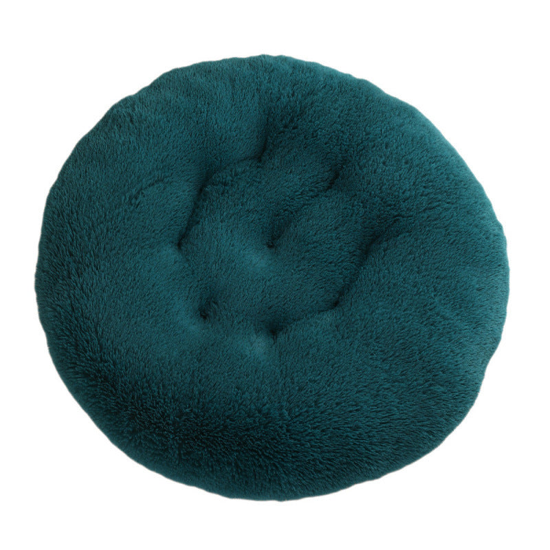 Pet Round Plush Warm Sleeping Bed Mat For Pets