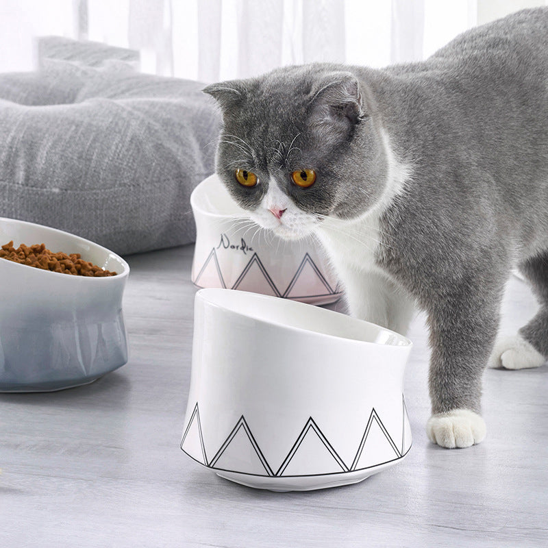 Pet Ceramic Feeding Bowl For Pets