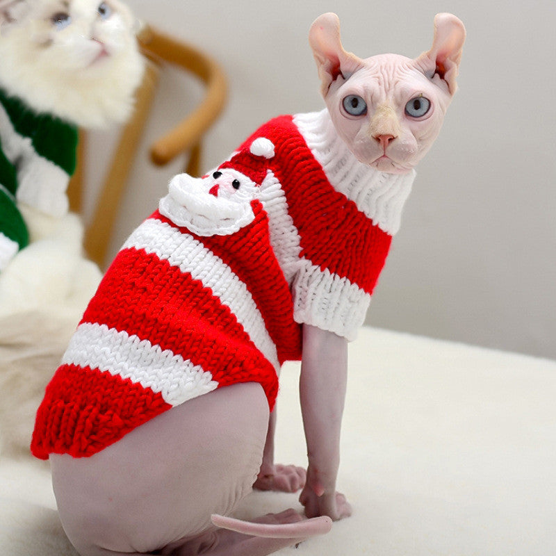 Warm Pet Sweater Cozy Indoor Comfort Apparel