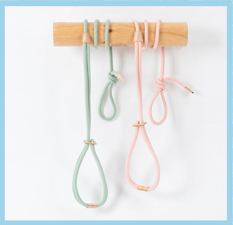 Dual Purpose Integrated Round Rope Pet Leash Set