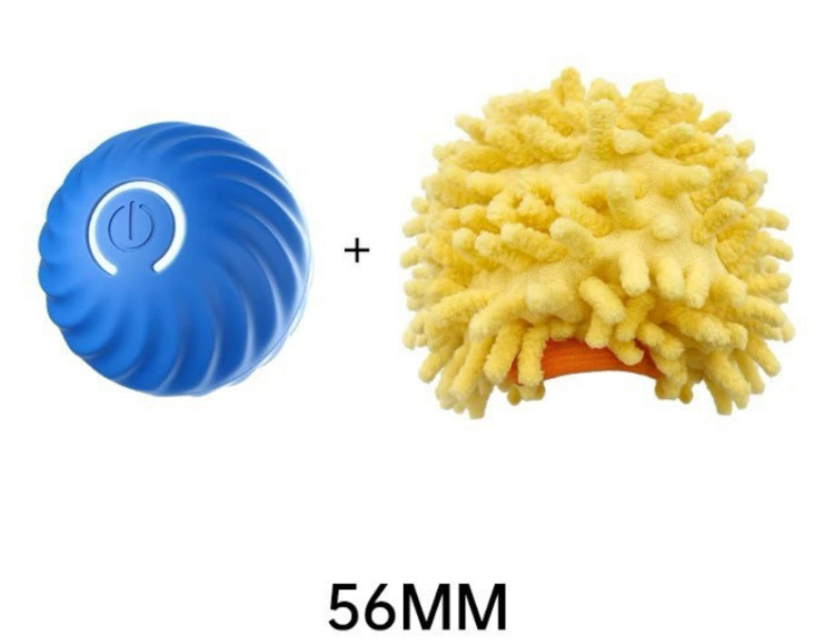Durable Rubber Bite Resistant Pet Chew Ball Toy