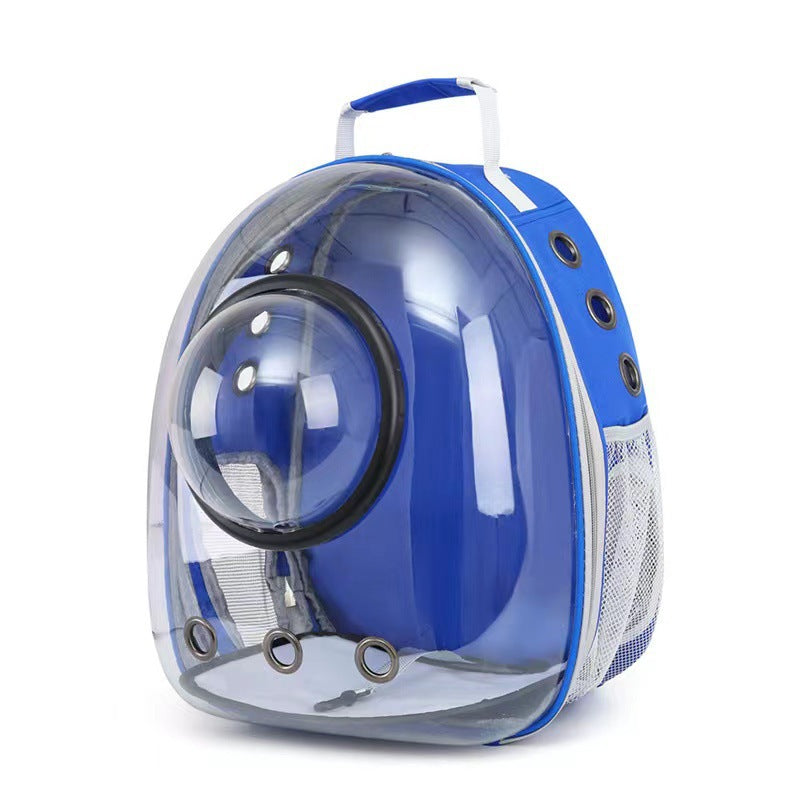 Transparent Skylight Pet Backpack Large Capacity Breathable Carrier