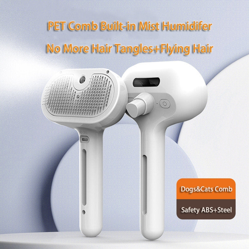 Pet Self Cleaning Grooming Comb Dematting Brush Pet Hair Removal Tool
