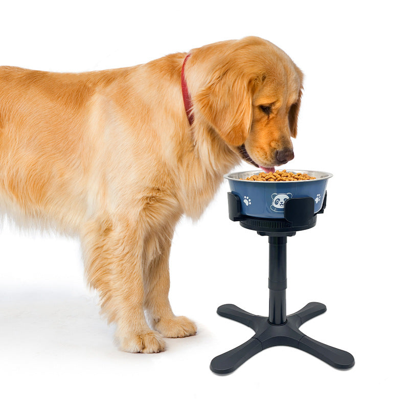 Pet Adjustable Elevated Anti-Tumble Feeding Bowl Bracket
