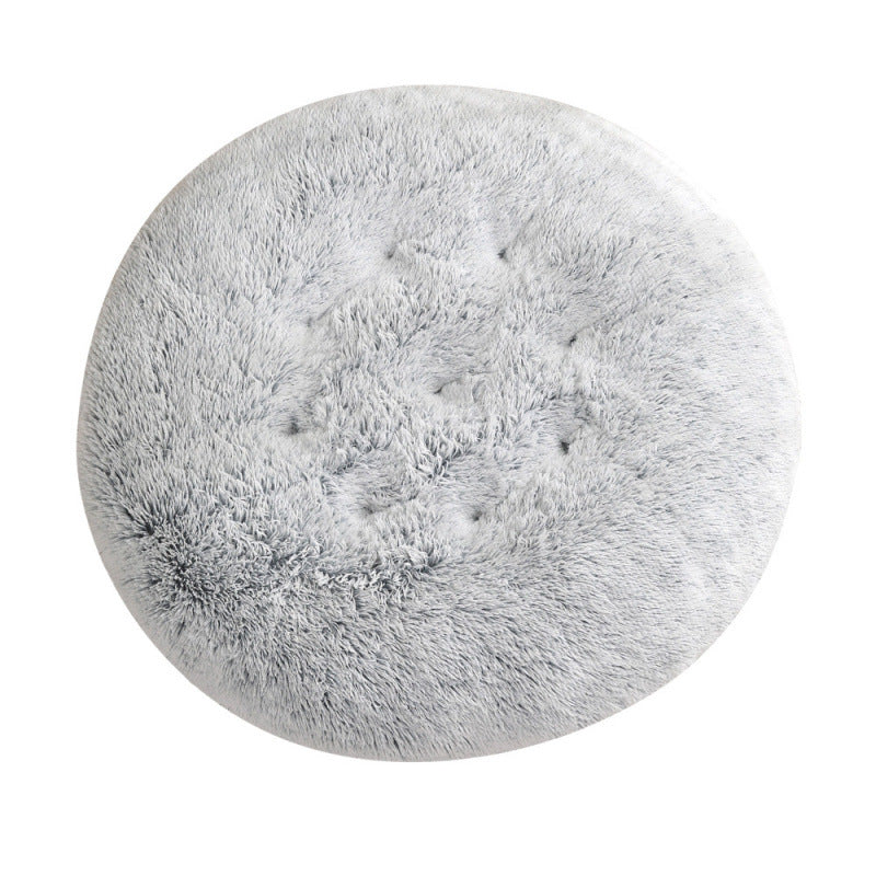 Pet Round Plush Warm Sleeping Bed Mat For Pets