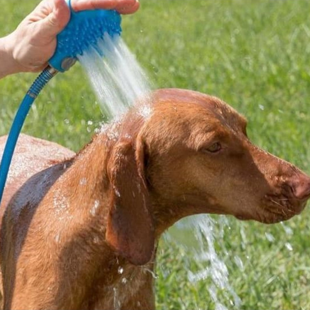 Pet Bathing Glove Silicone Massage Shower Brush Cleaning Tool