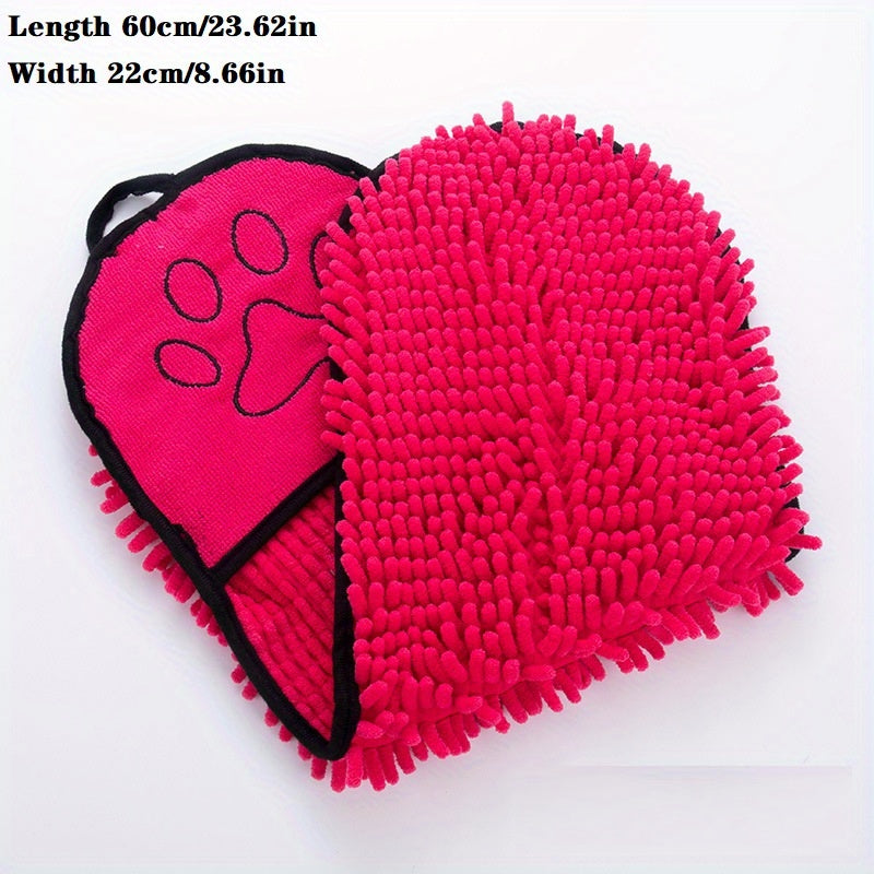 Absorbent Pet Bath Towel Microfiber Quick Dry Cleaning Tool Pet Supplies
