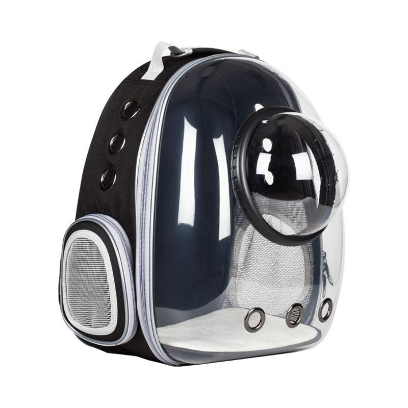Transparent Skylight Pet Backpack Large Capacity Breathable Carrier