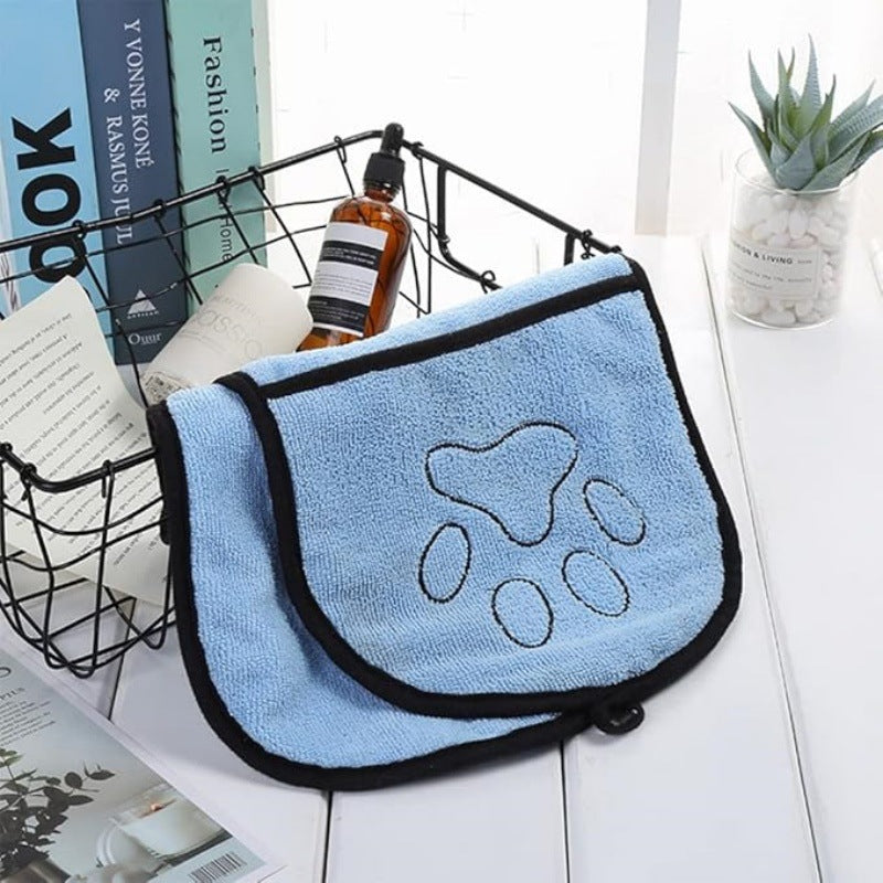 Quick Dry Absorbent Pet Bath Towel Pet Supplies