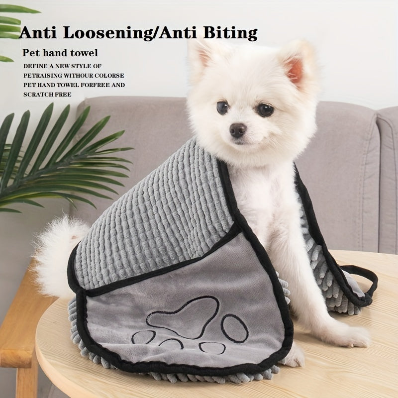 Absorbent Pet Bath Towel Microfiber Quick Dry Cleaning Tool Pet Supplies