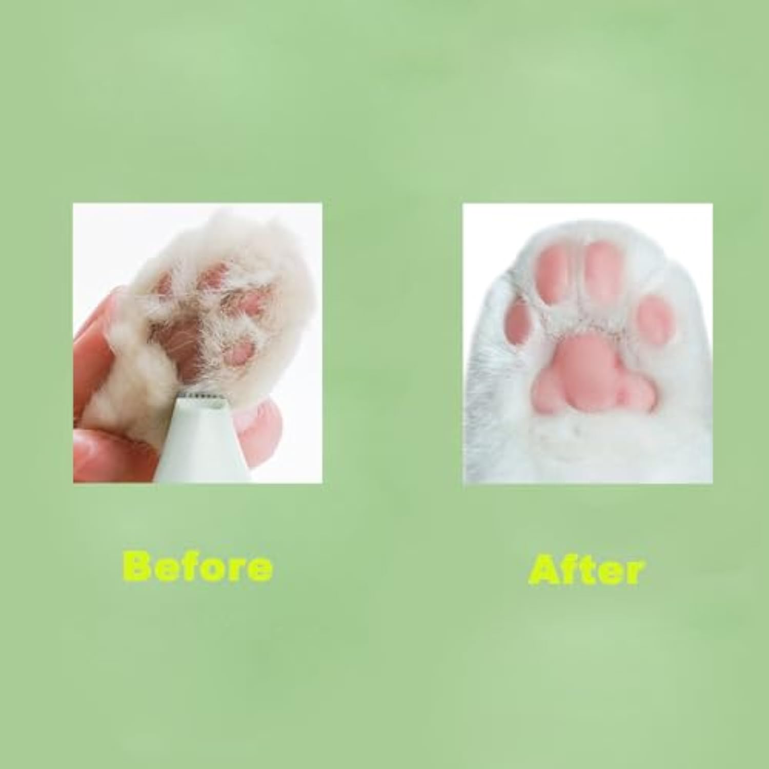 Rechargeable Pet Paw Trimmer Ergonomic Grip Grooming Tool