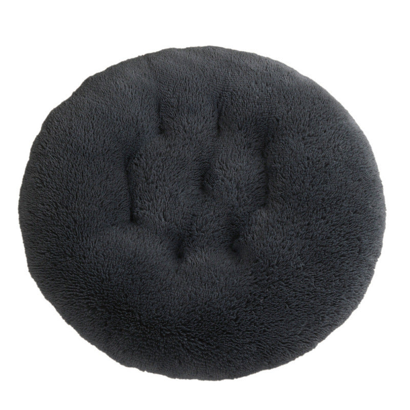 Pet Round Plush Warm Sleeping Bed Mat For Pets