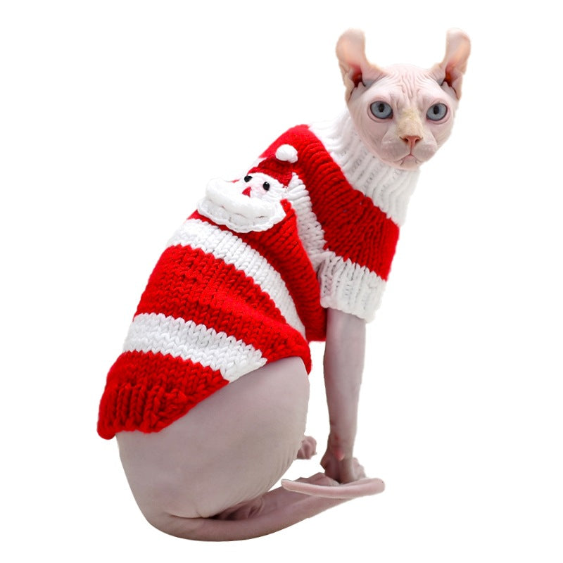 Warm Pet Sweater Cozy Indoor Comfort Apparel