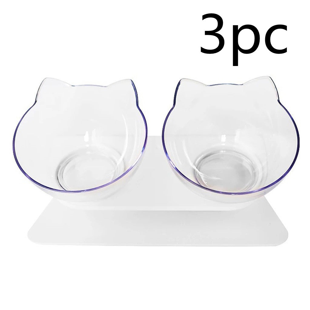 Pet Adjustable Elevated Feeding Bowl Stand