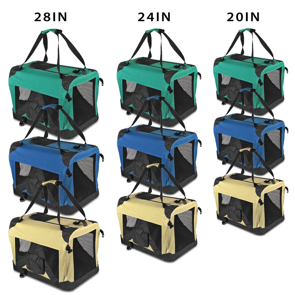 Foldable Pet Outdoor Backpack Portable Cage Carrier Bag