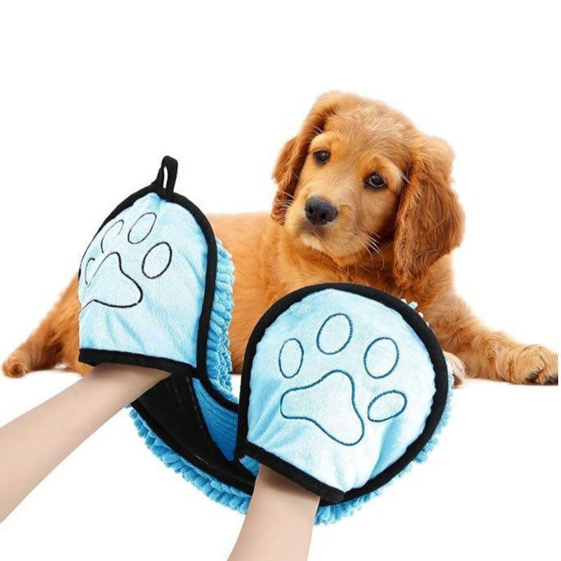 Quick Dry Absorbent Pet Bath Towel Pet Supplies